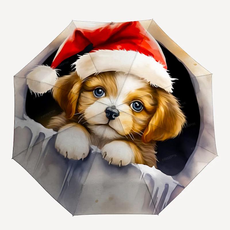 1pc Puppy Automatic Folding Umbrella - Portable Collapsible 8-Rib Umbrella for All Seasons Durable Canopy yy251119134
1pc Puppy Automatic Folding Umbrella - Portable Collapsible 8-Rib Umbrella for All Seasons Durable Canopy yy251119134