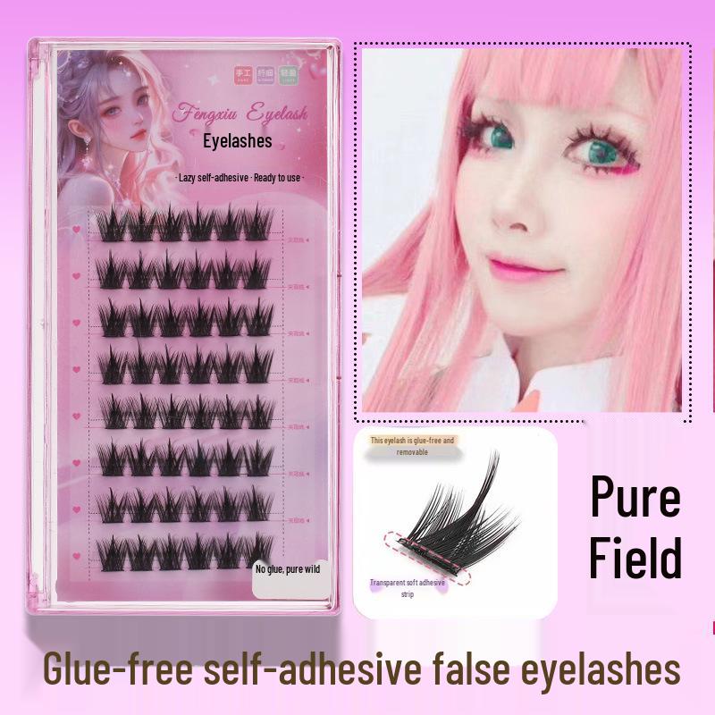 Wild Devil Self-Adhesive Jelly Strip Eyelashes - Easy, Glue-Free False Lashes for Newbies & Lazy Users
Wild Devil Self-Adhesive Jelly Strip Eyelashes - Easy, Glue-Free False Lashes for Newbies & Lazy Users