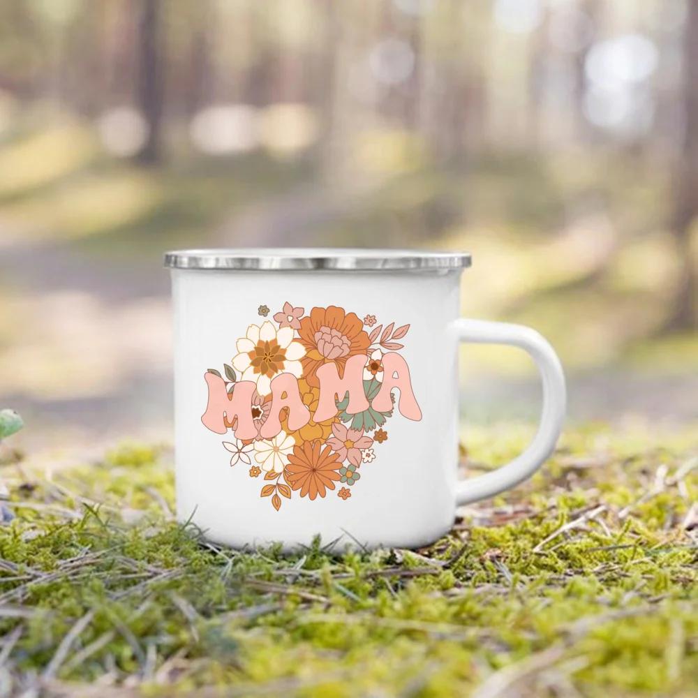 Mama Flower Print Mug Creative Enamel Mugs Drinks Coffee Cup Travel Camping Cups Vintage Handle Drinkware Best Gifts for Mother 360ml
Mama Flower Print Mug Creative Enamel Mugs Drinks Coffee Cup Travel Camping Cups Vintage Handle Drinkware Best Gifts for Mother 360ml