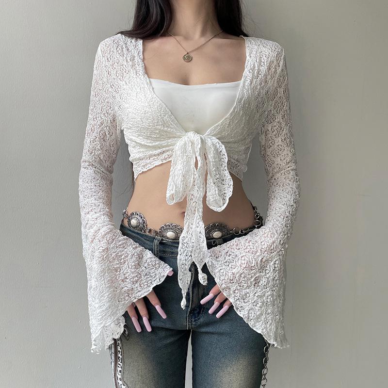 AltGoth Aesthetic Сексуальная футболка Женская Торговый центр Готическая Сказка Гранж Y2k Прозрачная Расклешенная Рукава V-образный вырез Кружева Укороченная Футболка Топы Женские S белый
AltGoth Aesthetic Сексуальная футболка Женская Торговый центр Готическая Сказка Гранж Y2k Прозрачная Расклешенная Рукава V-образный вырез Кружева Укороченная Футболка Топы Женские S белый
