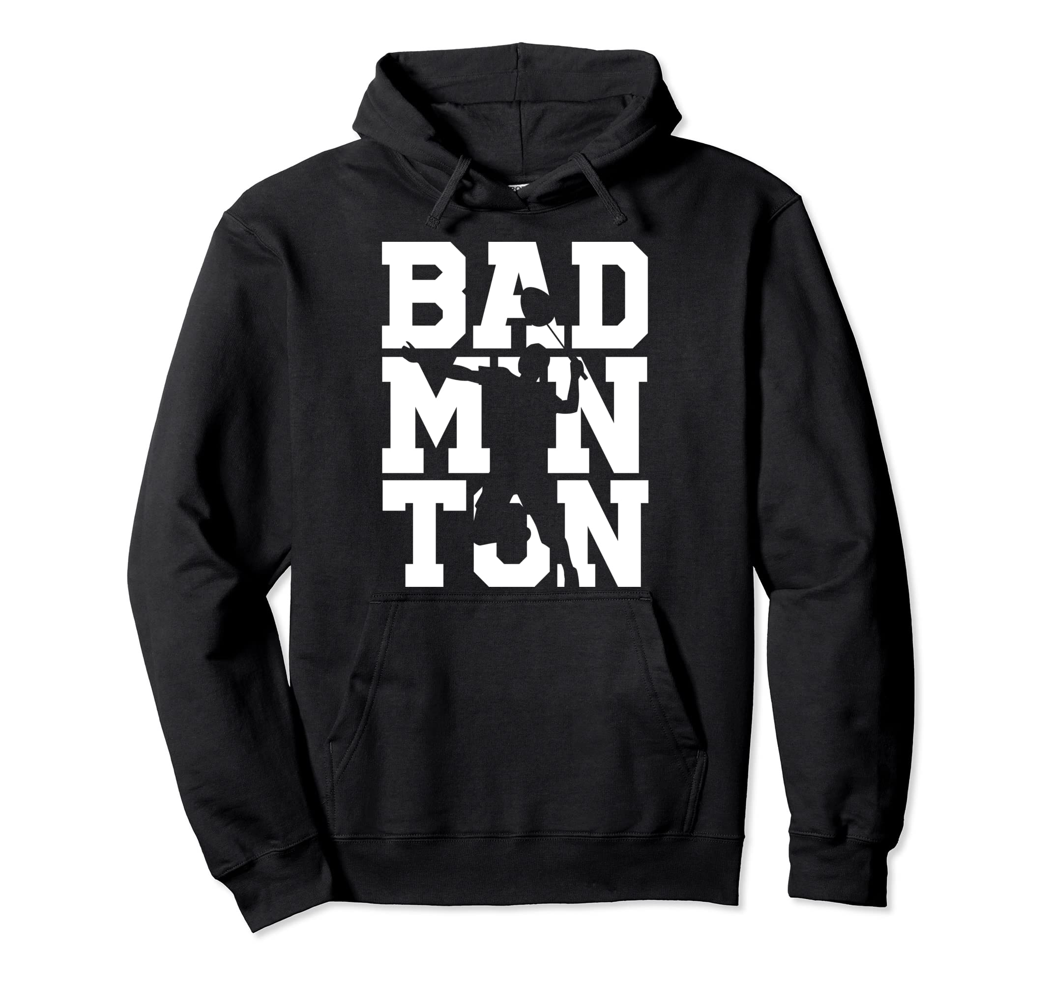Badminton player shot racket shuttlecock game athlete hoodie
Badminton player shot racket shuttlecock game athlete hoodie
