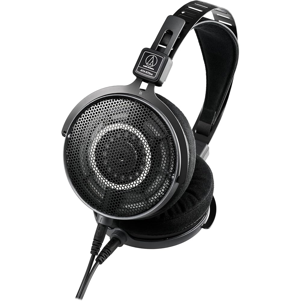 Audio-Technica ATH-R70xA Open Monitor Headphones Wired [DTM Mix Mastering Music Listening Detacha...
Audio-Technica ATH-R70xA Open Monitor Headphones Wired [DTM Mix Mastering Music Listening Detacha...