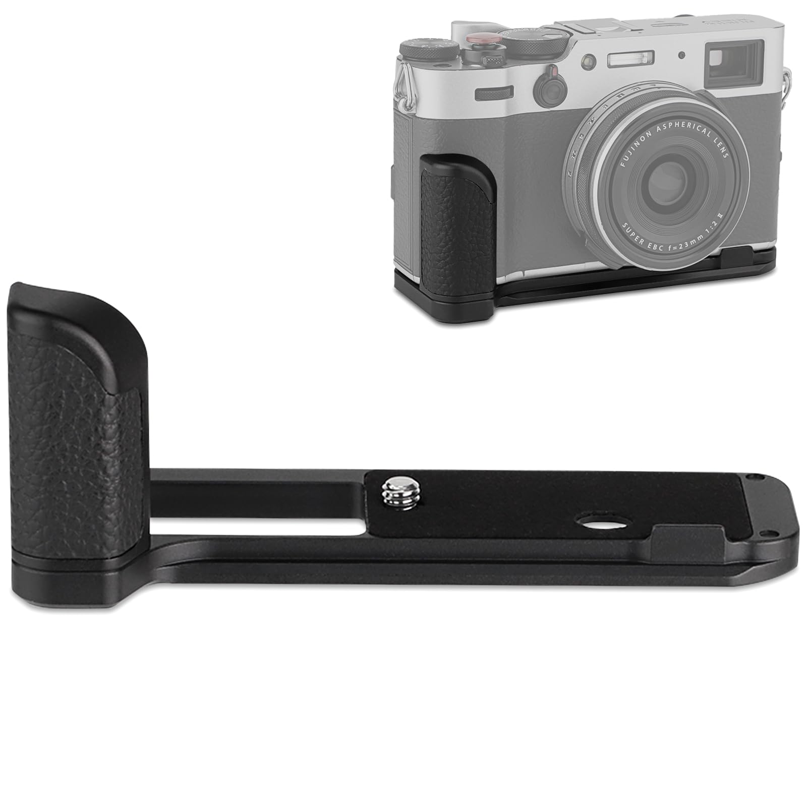 Haoge HG-X100V Camera Grip, Camera Handgrip, Camera Holder, Clip for Fujifilm Fuji X100V, Arca Swiss Plate Compatible
Haoge HG-X100V Camera Grip, Camera Handgrip, Camera Holder, Clip for Fujifilm Fuji X100V, Arca Swiss Plate Compatible
