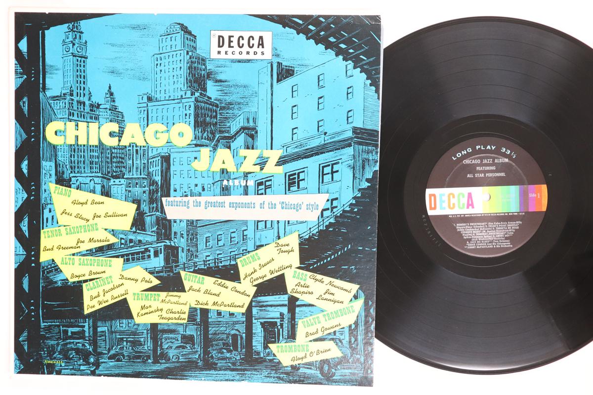 LP Record VARIOUS Chicago Jazz Album DL8029 DECCA US Jazz Used
LP Record VARIOUS Chicago Jazz Album DL8029 DECCA US Jazz Used