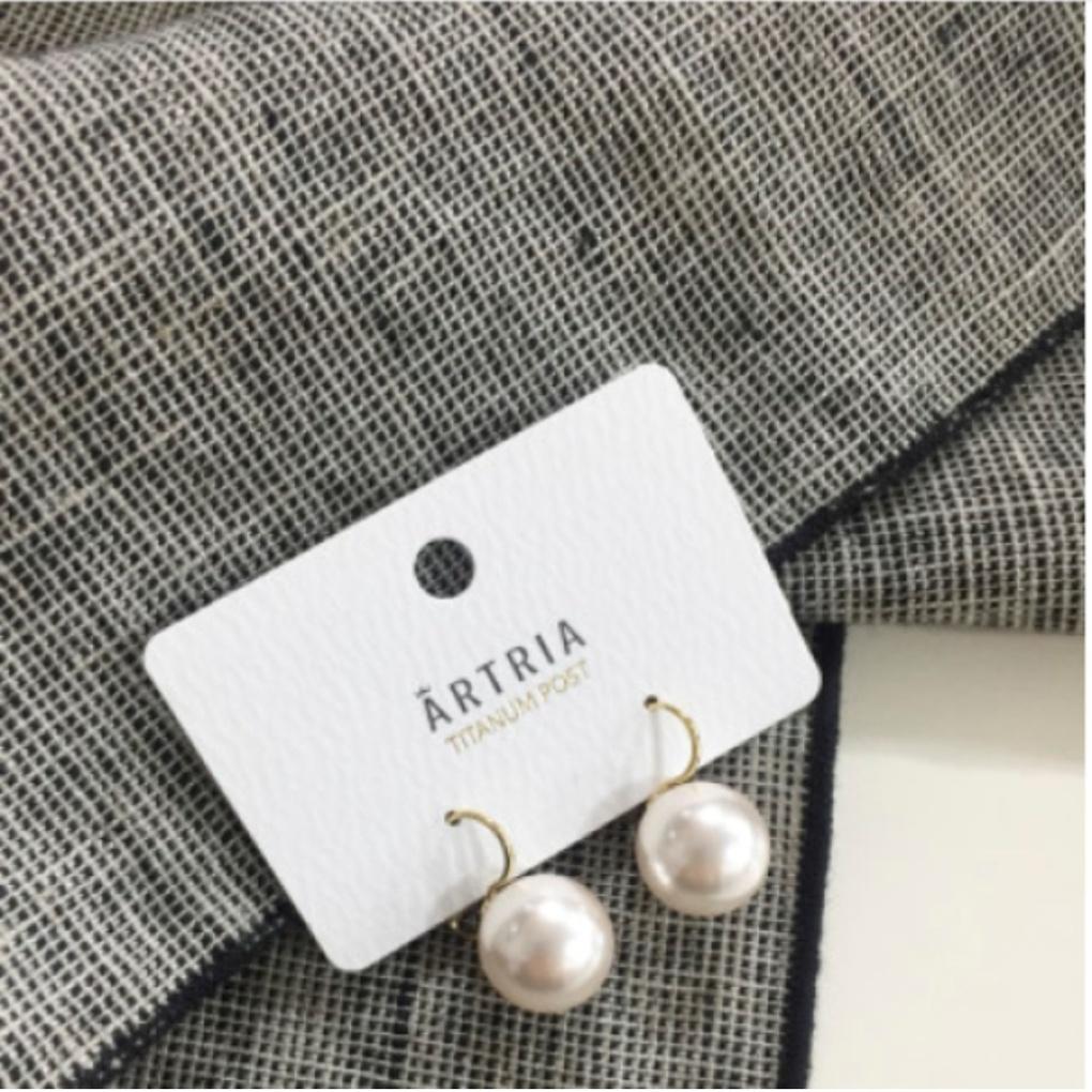 ARTRIA Pearl-E Titanium Needle Earrings HNJEATT0002WHF
ARTRIA Pearl-E Titanium Needle Earrings HNJEATT0002WHF