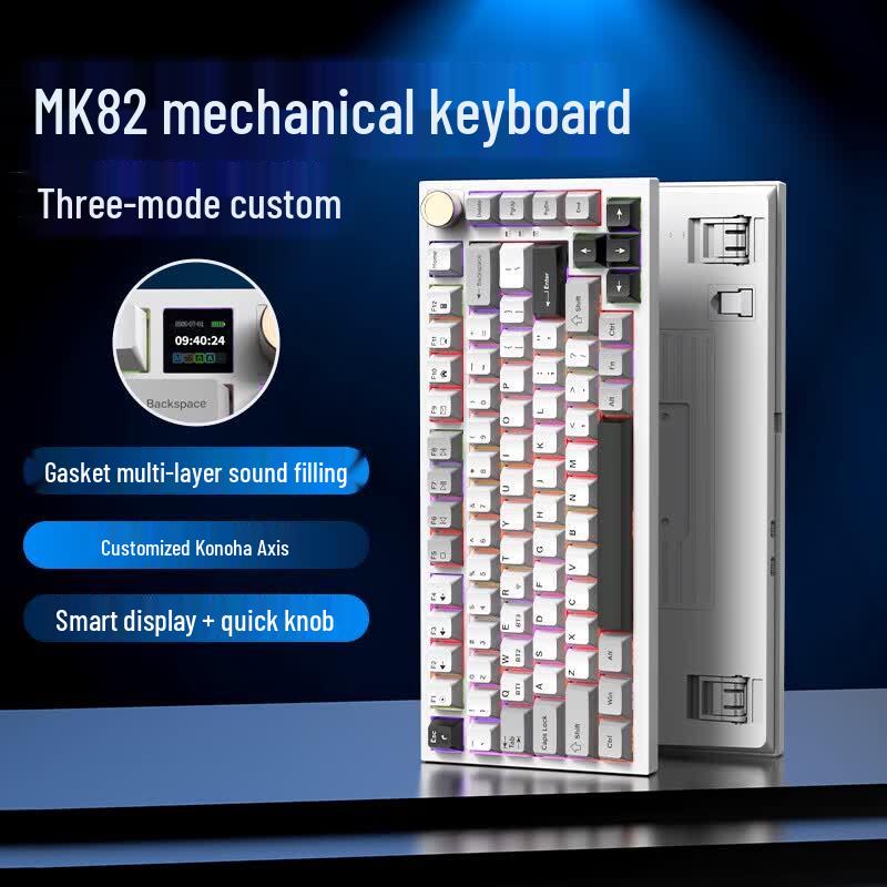 Lenovo Ecosystem MK82 Wireless Custom Mechanical Keyboard
Lenovo Ecosystem MK82 Wireless Custom Mechanical Keyboard