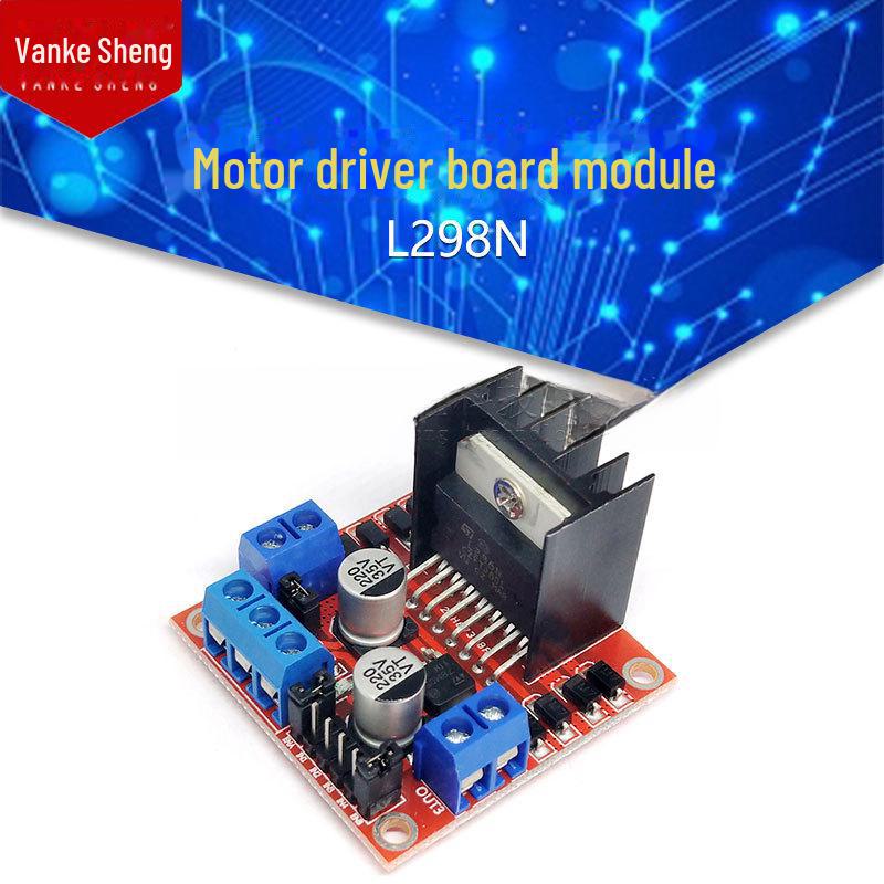 L298N DC Stepper Motor Driver Module for Robot Smart Car L298N motor driver board module
L298N DC Stepper Motor Driver Module for Robot Smart Car L298N motor driver board module