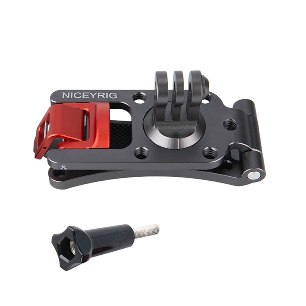 NICEYRIG Backpack Clip Clamp for DJI OSMO GoPro Hero AKASO Brave Xiaomi Yi Action Camera 338 Action/Pocket, 10/9/8/7/6/5, 8/7/6/4, SJCAM, - чорний
NICEYRIG Backpack Clip Clamp for DJI OSMO GoPro Hero AKASO Brave Xiaomi Yi Action Camera 338 Action/Pocket, 10/9/8/7/6/5, 8/7/6/4, SJCAM, - чорний