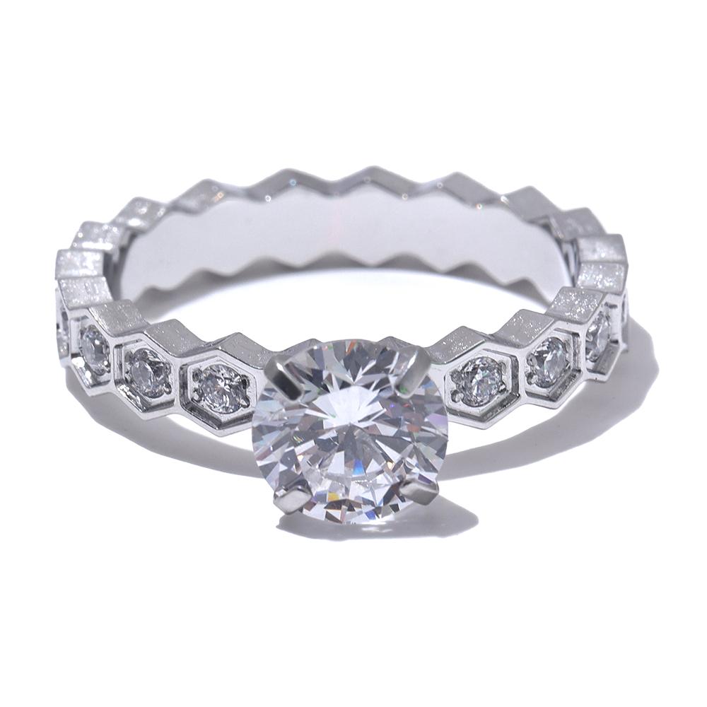 Yhpup Luxury AAA Bling Cubic Zirconia Classic Ring Stainless Steel CZ 18k Gold PVD Plated Fashion Exquisite Jewelry Gift 6
Yhpup Luxury AAA Bling Cubic Zirconia Classic Ring Stainless Steel CZ 18k Gold PVD Plated Fashion Exquisite Jewelry Gift 6