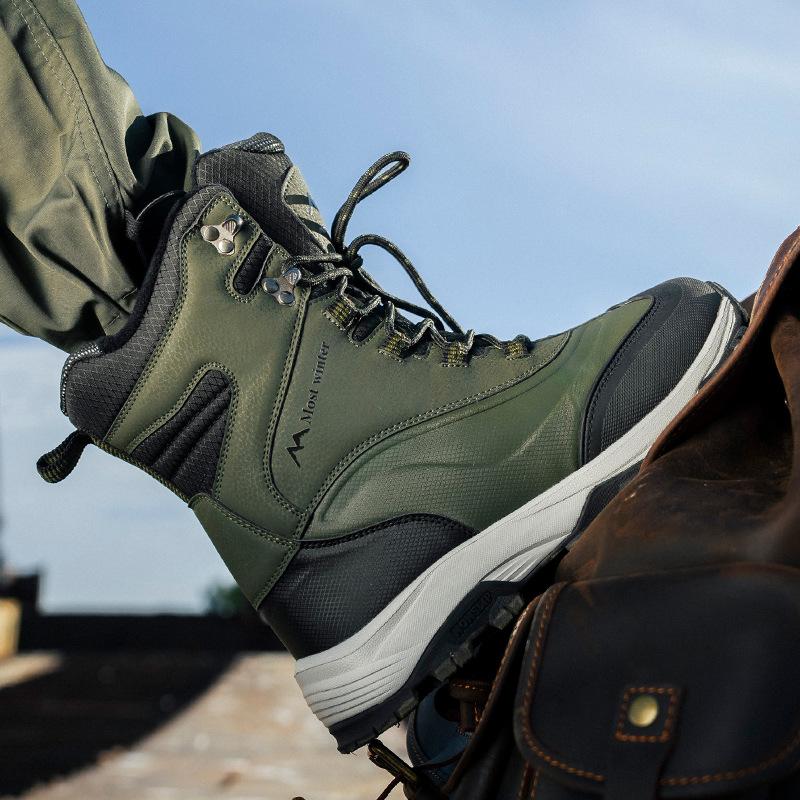 Мужские зимние ботинки водонепроницаемые и нескользящие хлопковые ботинки бархатные теплые и холодостойкие ботинки высокие зимние мужские ботинки 46
Мужские зимние ботинки водонепроницаемые и нескользящие хлопковые ботинки бархатные теплые и холодостойкие ботинки высокие зимние мужские ботинки 46