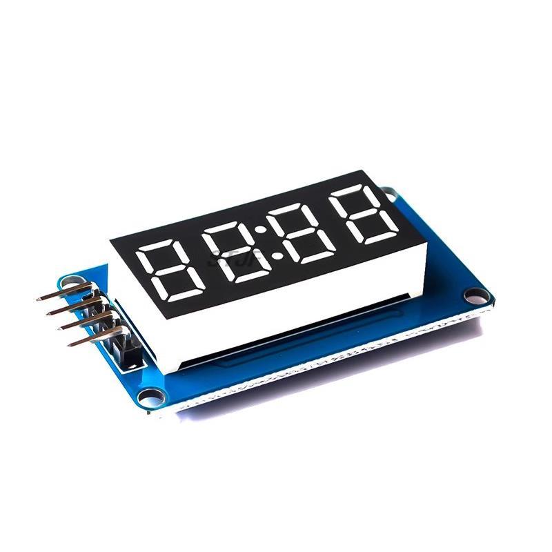 TM1637 LED Display Module For Arduino 7 Segment 4 Bits 0.36 Inch Clock RED Anode Digital Tube Four Serial Driver Board Pack
TM1637 LED Display Module For Arduino 7 Segment 4 Bits 0.36 Inch Clock RED Anode Digital Tube Four Serial Driver Board Pack
