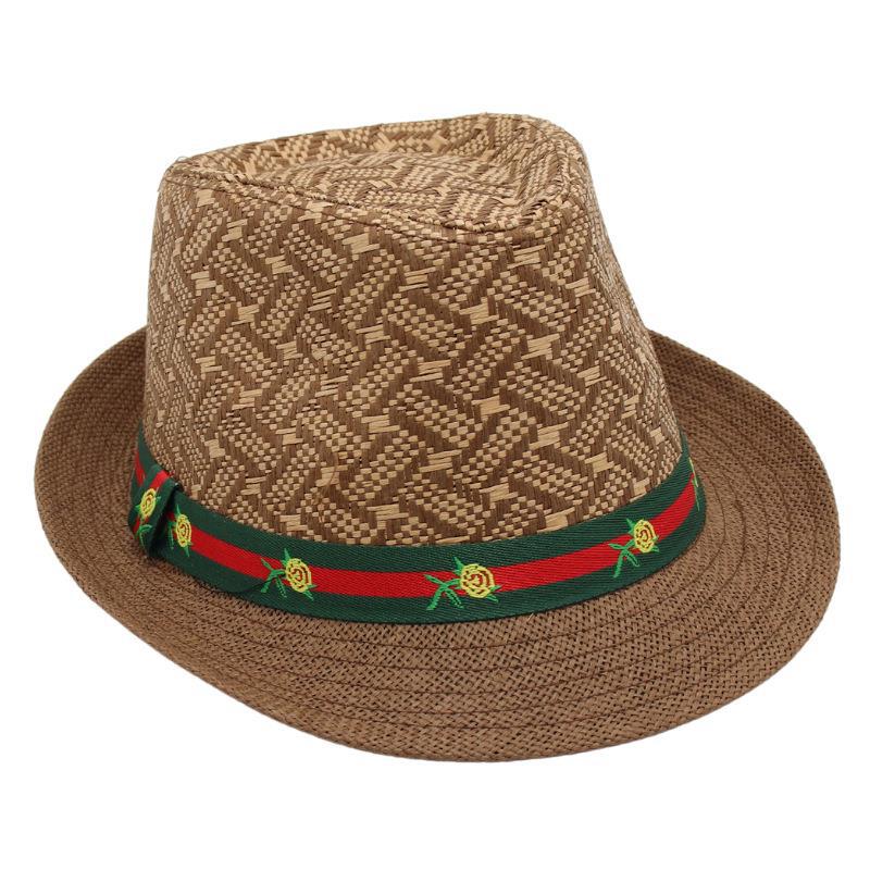 Spring And Summer Ethnic Breathable Cool Hat Small Brim Sun Hat Literary Jazz Hat Beach Hat Men S And Women S Top Hat Plaid Wholesale One size fits all темно-коричневого кольору
Spring And Summer Ethnic Breathable Cool Hat Small Brim Sun Hat Literary Jazz Hat Beach Hat Men S And Women S Top Hat Plaid Wholesale One size fits all темно-коричневого кольору