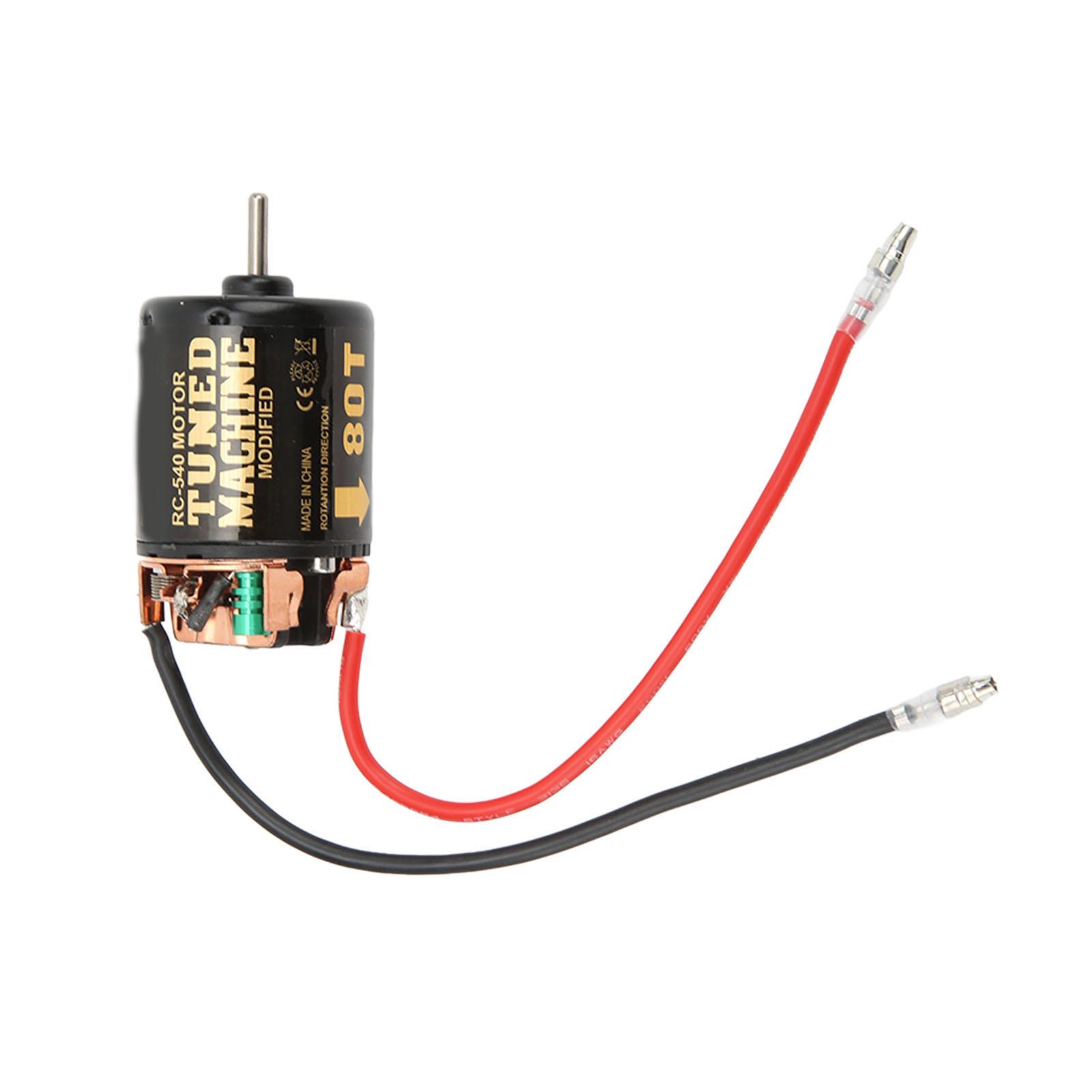 RC 540 Motor 80T Brushed Motor for AXIAL SCX10 90046 110 RC Car Upgrade Parts Аксесуари
RC 540 Motor 80T Brushed Motor for AXIAL SCX10 90046 110 RC Car Upgrade Parts Аксесуари