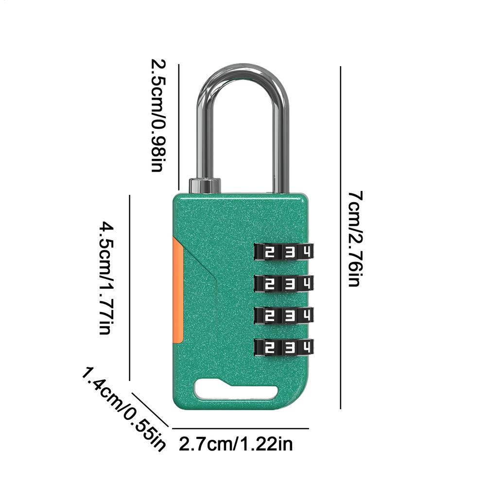 4-digit Password Lock Mini Gym Student Dormitory Cabinet Backpack Suitcase Drawer Zipper Password Lock Hanging Lock Zinc Alloy зелёный
4-digit Password Lock Mini Gym Student Dormitory Cabinet Backpack Suitcase Drawer Zipper Password Lock Hanging Lock Zinc Alloy зелёный