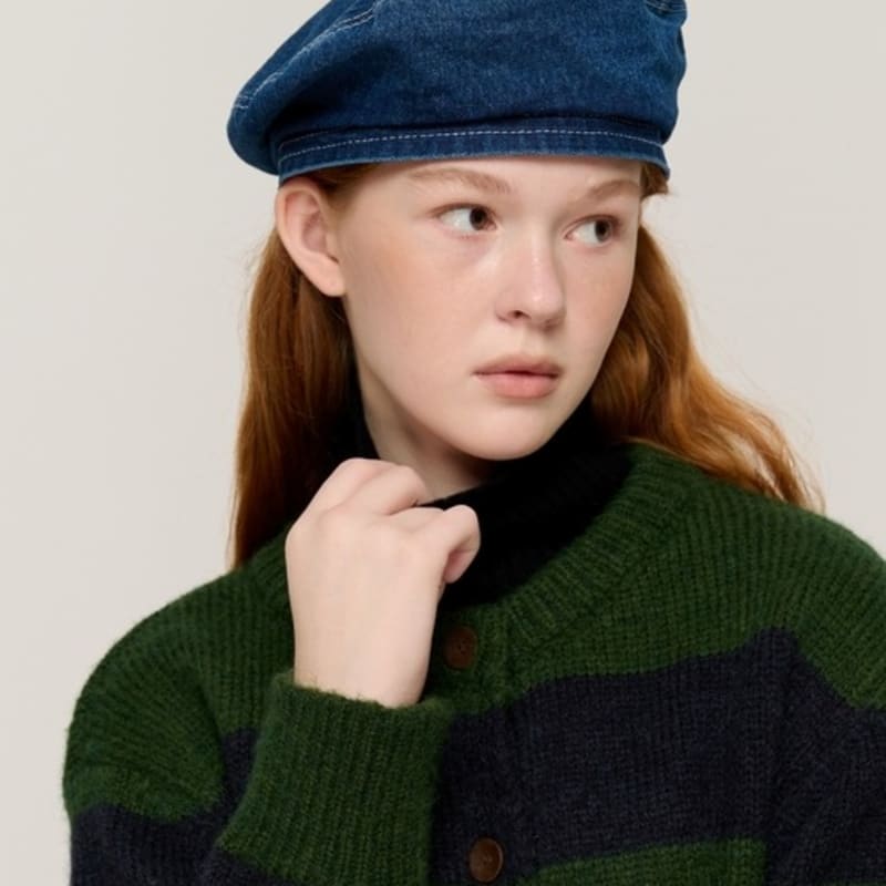 CARGOBROS Французский джинсовый берет (синий) FREE
CARGOBROS Французский джинсовый берет (синий) FREE