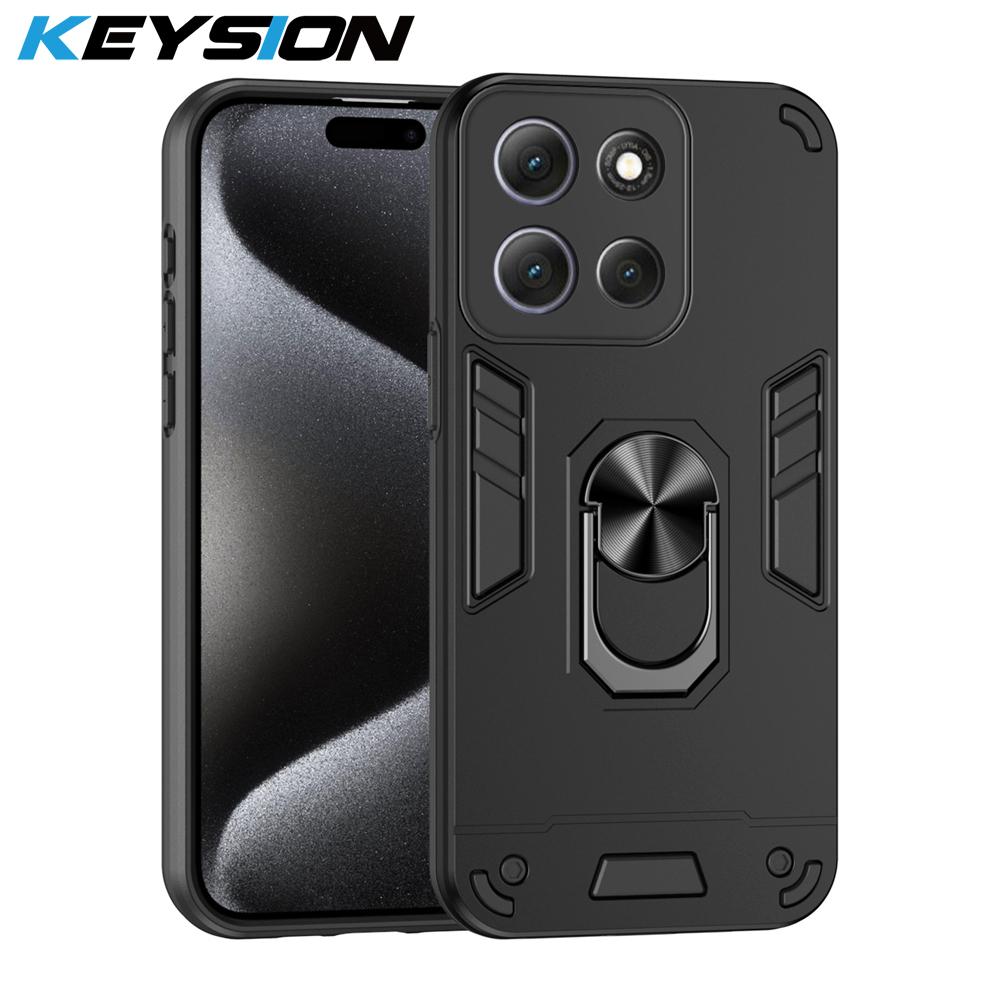 KEYSION Противоударный чехол для Motorola MOTO G86 5G Мягкий силикон+ПК Защита камеры Металлическая кольцо-подставка Чехол для телефона для MOTO G56 5G for MOTO G56 5G чёрный
KEYSION Противоударный чехол для Motorola MOTO G86 5G Мягкий силикон+ПК Защита камеры Металлическая кольцо-подставка Чехол для телефона для MOTO G56 5G for MOTO G56 5G чёрный