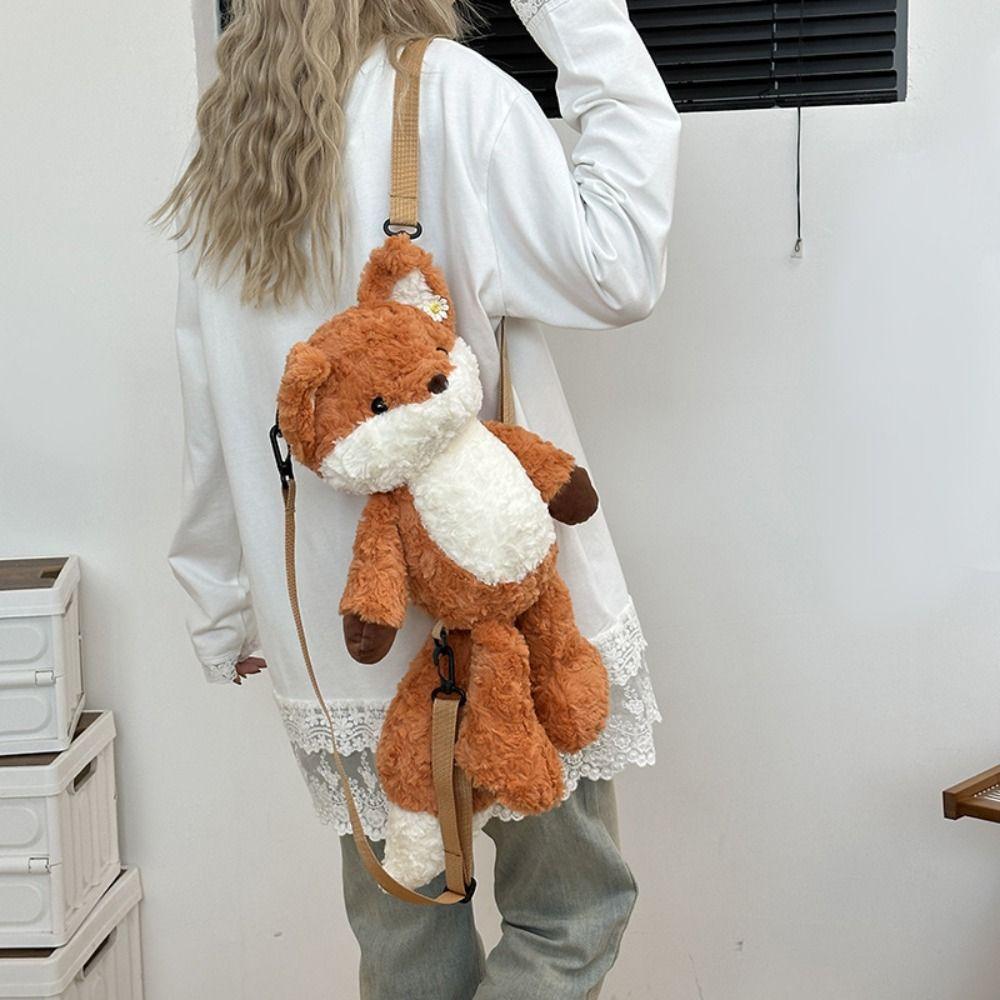 Stuffed Toy Animal Shoulder Bag Kawaii Children s School Bag Portable Panda Plush Backpack Outdoor Style1
Stuffed Toy Animal Shoulder Bag Kawaii Children s School Bag Portable Panda Plush Backpack Outdoor Style1
