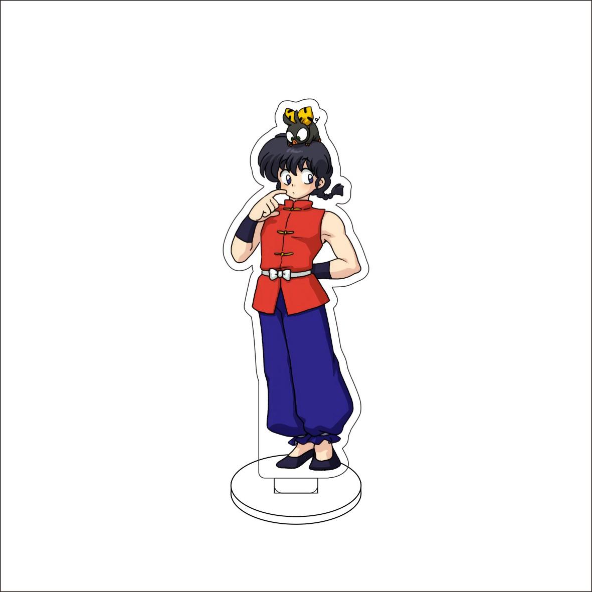 10CM Anime Ranma Nibun-no-Ichi Figure Stand Model Ranma/Tendou Akane/Saotome Genma Cute Desk Decor Standing Sign Gifts 10CM
10CM Anime Ranma Nibun-no-Ichi Figure Stand Model Ranma/Tendou Akane/Saotome Genma Cute Desk Decor Standing Sign Gifts 10CM