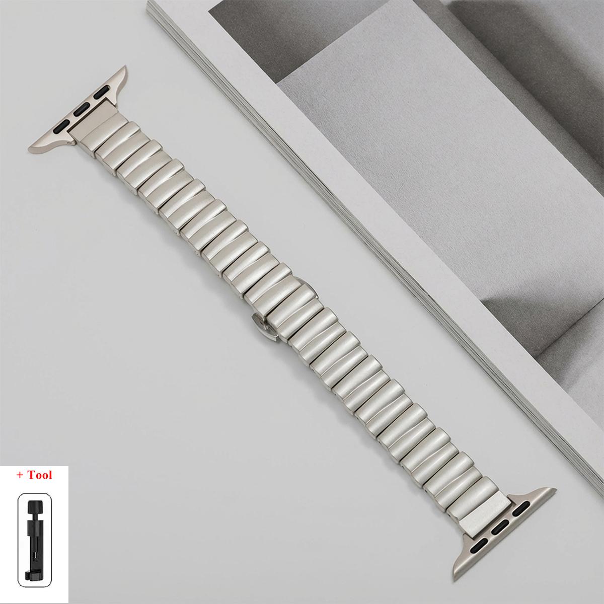 Тонкий металлический ремешок для Apple Watch Band Series 11 10 9 8 76 SE 45/41мм 44/40мм 42мм 38мм 49мм женский тонкий браслет из нержавеющей стали 38 40 41mm звезда
Тонкий металлический ремешок для Apple Watch Band Series 11 10 9 8 76 SE 45/41мм 44/40мм 42мм 38мм 49мм женский тонкий браслет из нержавеющей стали 38 40 41mm звезда