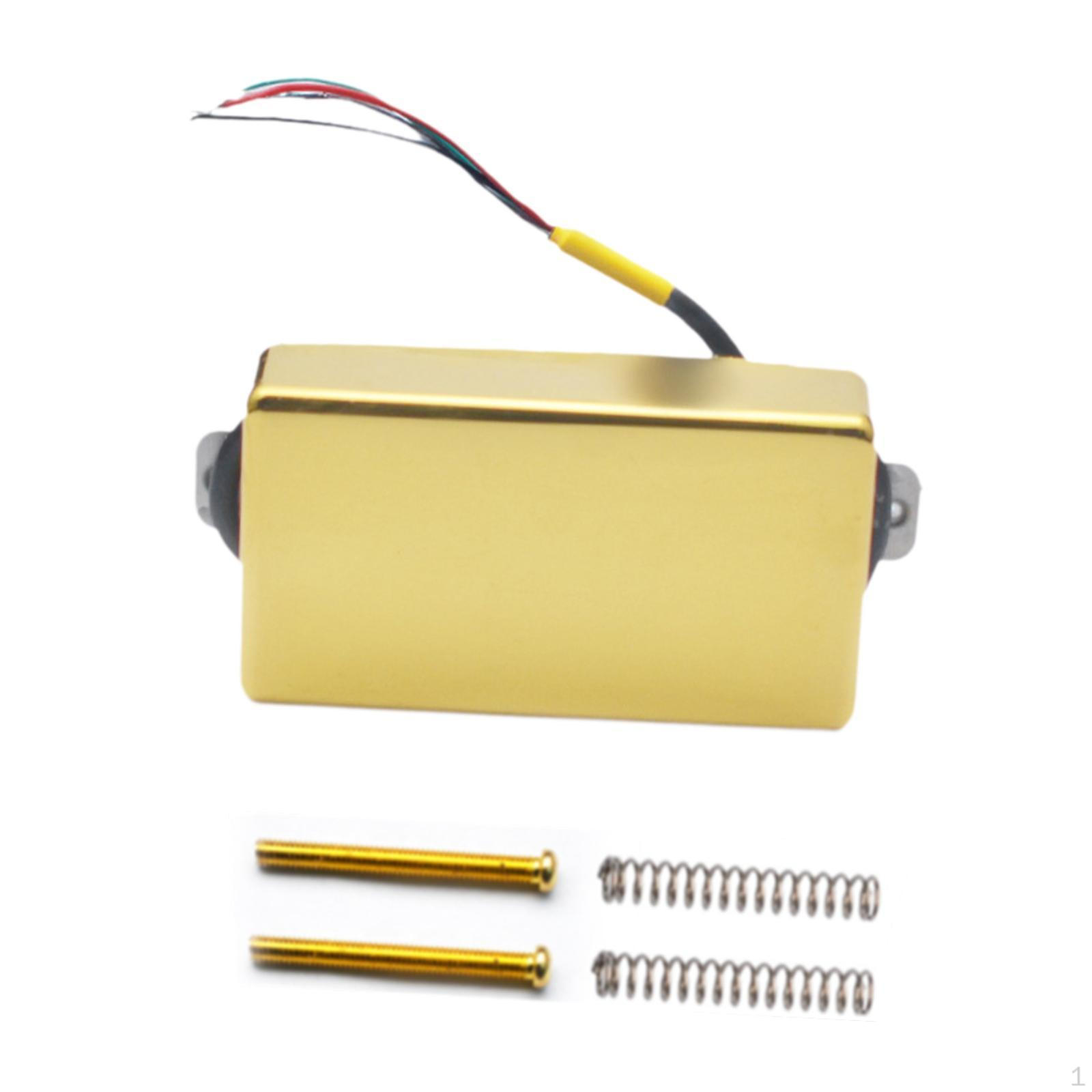 Электрогитарный звукосниматель с двойной катушкой Humbucker Аксессуары Gold Bridge
Электрогитарный звукосниматель с двойной катушкой Humbucker Аксессуары Gold Bridge