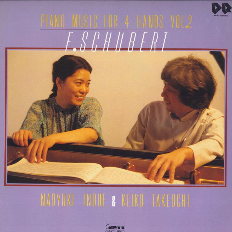 LP Record F. SCHUBERT NAOYUKI INOUE KEIKO T Piano Music For 4 Hands Vol.2 CMT4012 CAMERATA 1984 Japan Classical Used
LP Record F. SCHUBERT NAOYUKI INOUE KEIKO T Piano Music For 4 Hands Vol.2 CMT4012 CAMERATA 1984 Japan Classical Used