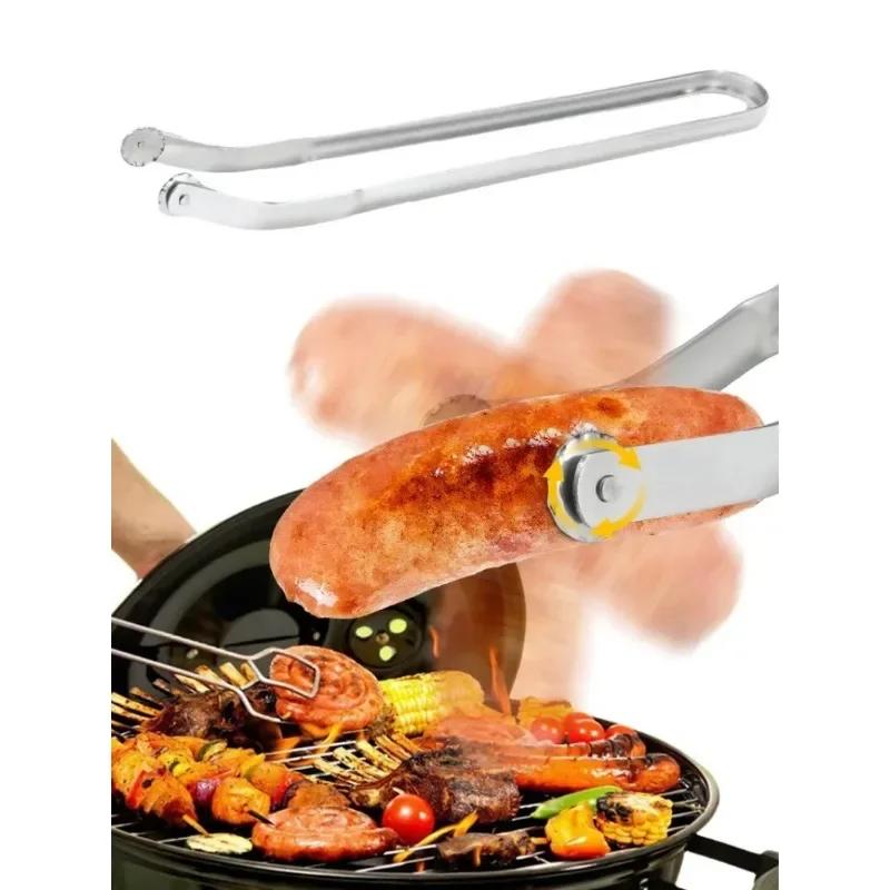Creative Sausage Turning Tongs Multipurpose Barbecue Clip Cooking Grill Tongs Sausage Clip Stainless Steel Dog Rotating Pliers
Creative Sausage Turning Tongs Multipurpose Barbecue Clip Cooking Grill Tongs Sausage Clip Stainless Steel Dog Rotating Pliers
