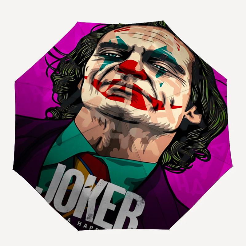 1pc Joker Clown Automatic Folding Umbrella - Compact 8-Rib Design, Durable Plastic & Iron, Lightweight for Outdoor Daily Use21129
1pc Joker Clown Automatic Folding Umbrella - Compact 8-Rib Design, Durable Plastic & Iron, Lightweight for Outdoor Daily Use21129