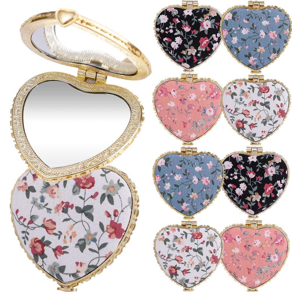 Compact Pocket Fold Small Mirror Portable Two-side Folding Vintage-Inspired Fabric-Covered Make Up Mirror Women Cosmetic Mirrors
Compact Pocket Fold Small Mirror Portable Two-side Folding Vintage-Inspired Fabric-Covered Make Up Mirror Women Cosmetic Mirrors