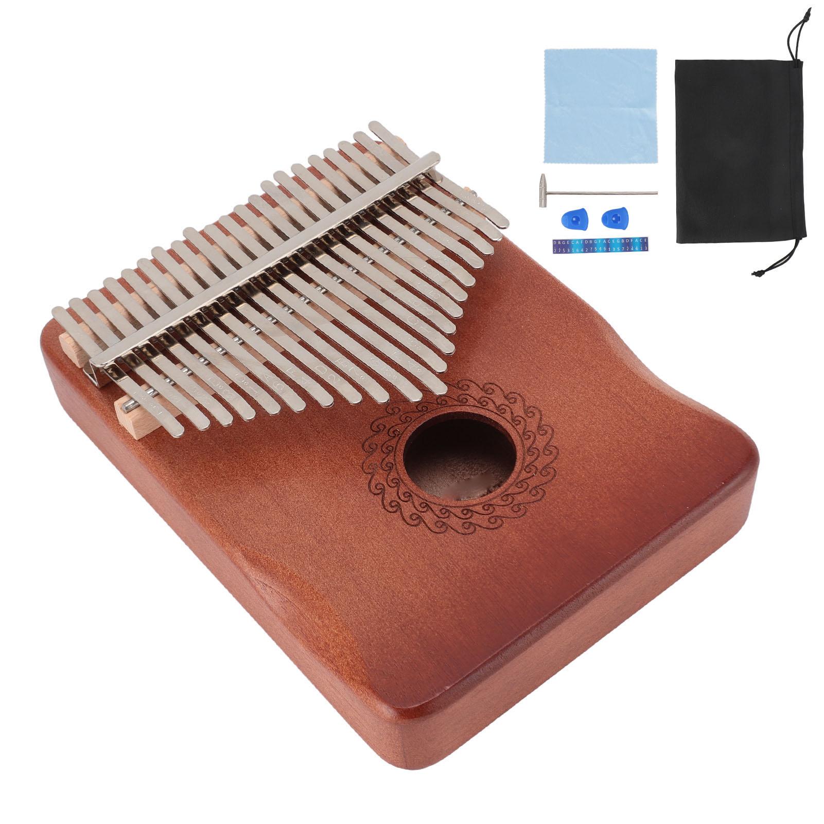 21 Keys Thumb Piano Musical Instruments Kalimba Finger Piano with Finger Protector Cleaning Cloth
21 Keys Thumb Piano Musical Instruments Kalimba Finger Piano with Finger Protector Cleaning Cloth