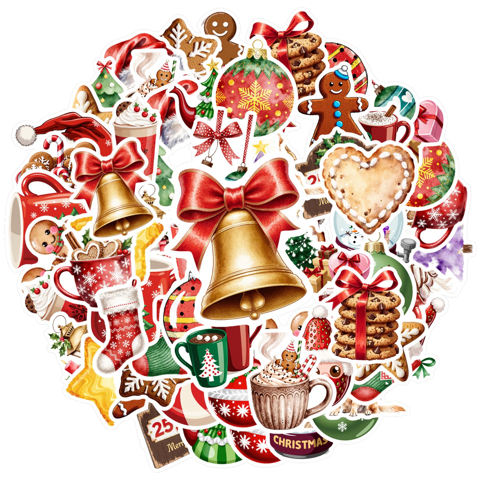 35pcs Cartoon Christmas Decorations Stickers Festive Gingerbread Teacher Reward Stickers PVC Sticker For Suitcase Fridge Phone
35pcs Cartoon Christmas Decorations Stickers Festive Gingerbread Teacher Reward Stickers PVC Sticker For Suitcase Fridge Phone