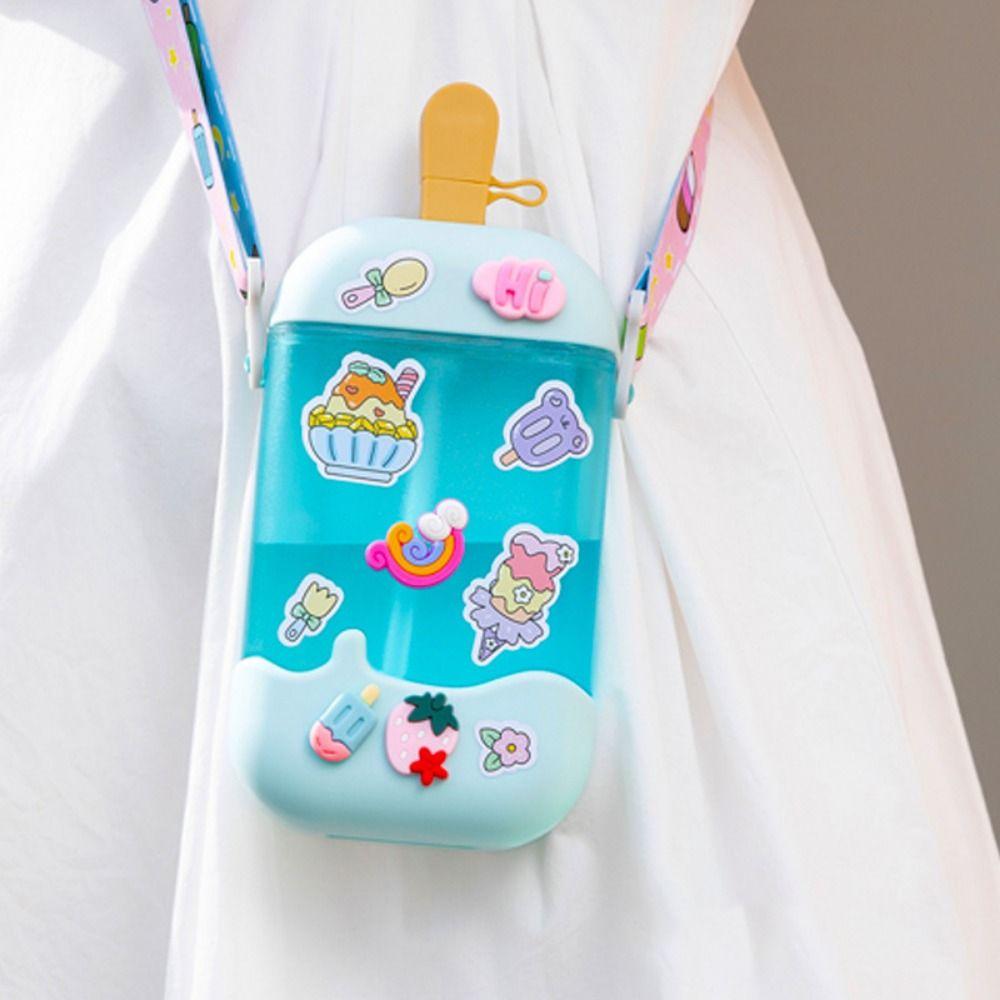 Sealed Cartoon Water Bottle Leakproof Plastic Drinking Kettle Modern Popsicle Straw Cup Travel синій
Sealed Cartoon Water Bottle Leakproof Plastic Drinking Kettle Modern Popsicle Straw Cup Travel синій