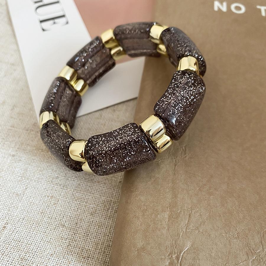 Fashion Bracelets Stylish Two Tone Glitter Sequins Acrylic Geometric Splice Elastic Beaded Strand Casual Daily Accessories серый
Fashion Bracelets Stylish Two Tone Glitter Sequins Acrylic Geometric Splice Elastic Beaded Strand Casual Daily Accessories серый