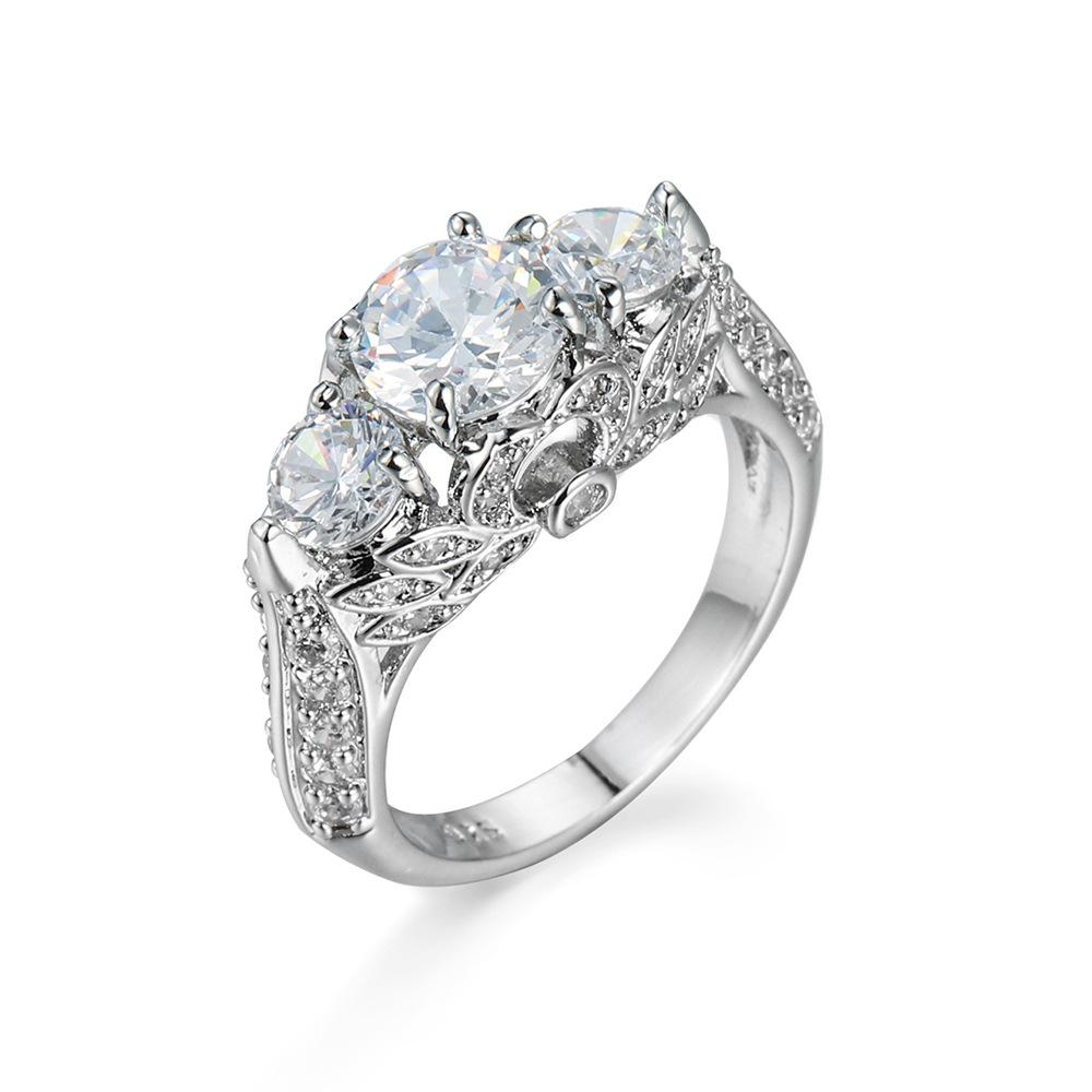 Luxury Female Girls White AAA Zircon Wedding Ring Sterling Silver CZ Stone Ring Promise Love Engagement Rings For Women 9 срібний
Luxury Female Girls White AAA Zircon Wedding Ring Sterling Silver CZ Stone Ring Promise Love Engagement Rings For Women 9 срібний