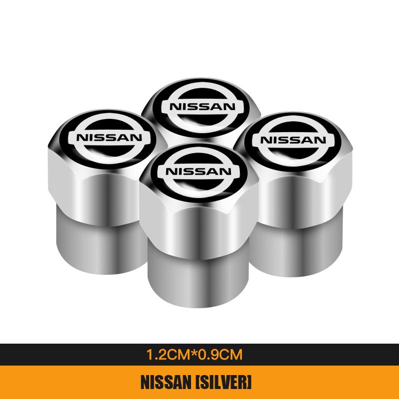 4Pcs Metal Car Wheel Tire Valve Stem Caps Cover For Nissan Qashqai Juke Pulsar Sentra Altima Patrol Micra Rogue Almera Versa
4Pcs Metal Car Wheel Tire Valve Stem Caps Cover For Nissan Qashqai Juke Pulsar Sentra Altima Patrol Micra Rogue Almera Versa