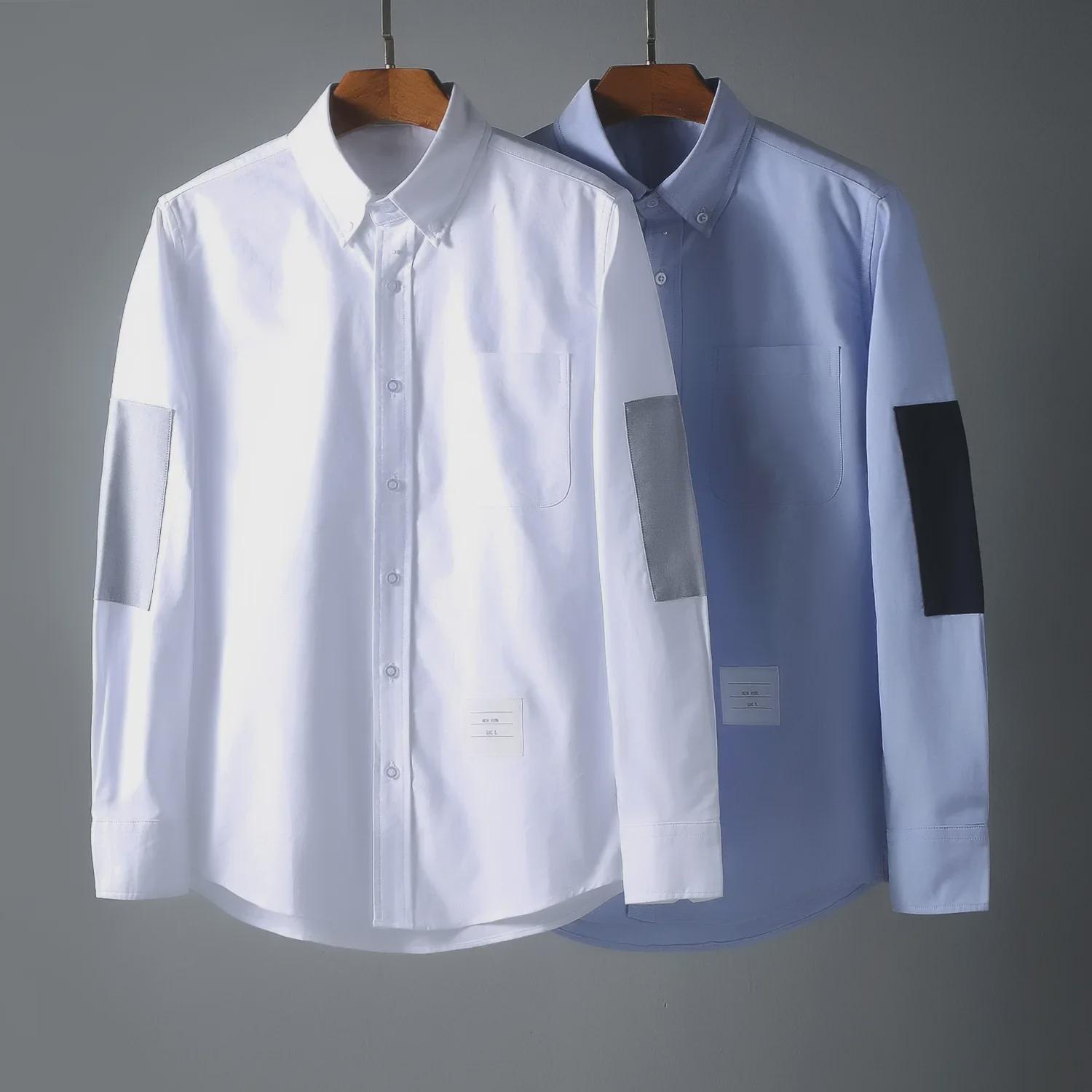 Рубашка TB JL Trendy Unisex Oxford с двойными рукавами и длинными контрастными рукавами L синий
Рубашка TB JL Trendy Unisex Oxford с двойными рукавами и длинными контрастными рукавами L синий