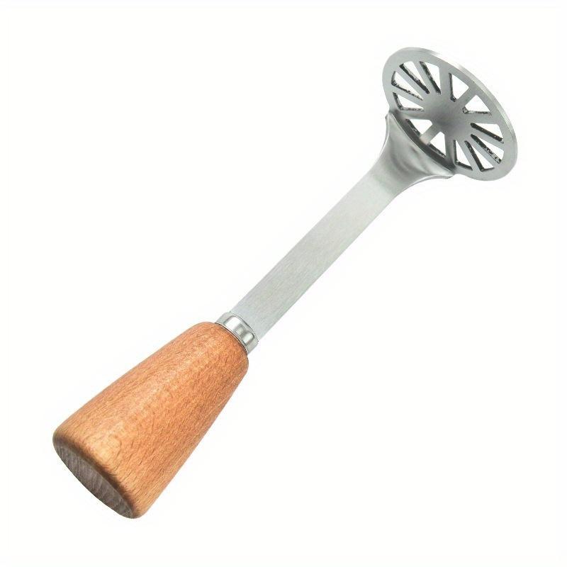 1Pc Wooden Handle Potato Puree Press Manual Food Masher Household Puree Tool
1Pc Wooden Handle Potato Puree Press Manual Food Masher Household Puree Tool