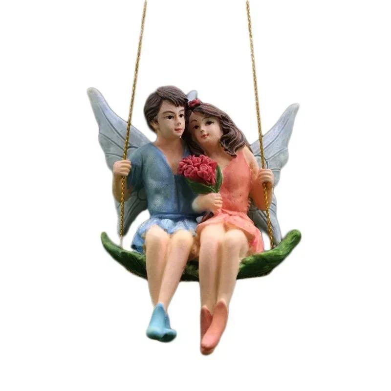 Romantic Couple Swing Flower Statue Fairy Garden Resin Pendant Micro Landscape Home Decoration Creative Craft Scene Ornament
Romantic Couple Swing Flower Statue Fairy Garden Resin Pendant Micro Landscape Home Decoration Creative Craft Scene Ornament