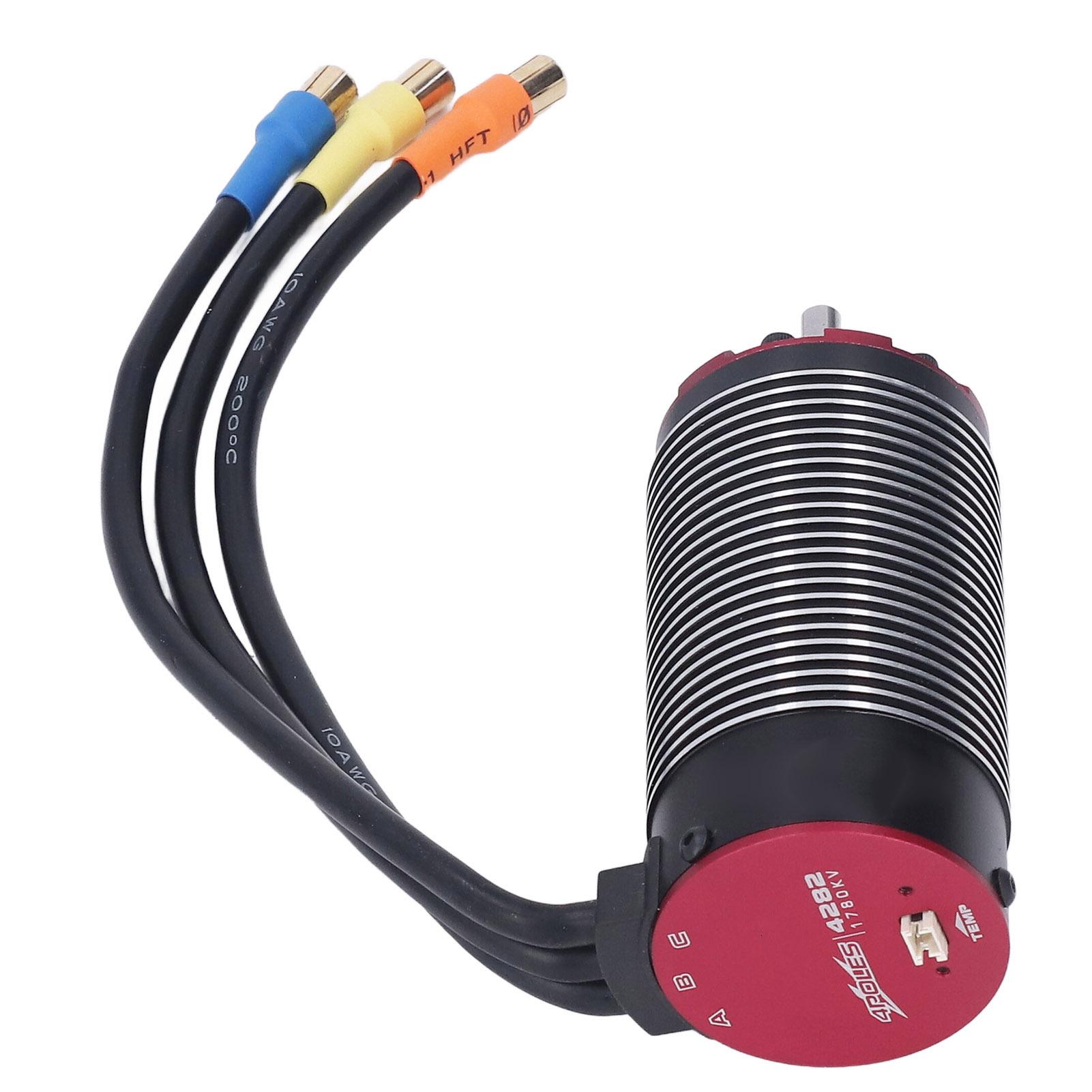 4282 1780KV V2 RC Sensorless Brushless Motor 4 Poles Rotor Replacement RC Car Motor with
4282 1780KV V2 RC Sensorless Brushless Motor 4 Poles Rotor Replacement RC Car Motor with