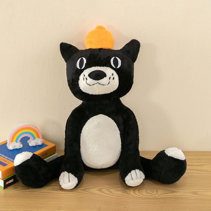 Плюшевая игрушка Черный кот - Милая кукла-котенок, Идеальный подарок на день рождения для детей или девушки, Очаровательный компаньон для сна. 45cm 0.31kg
Плюшевая игрушка Черный кот - Милая кукла-котенок, Идеальный подарок на день рождения для детей или девушки, Очаровательный компаньон для сна. 45cm 0.31kg