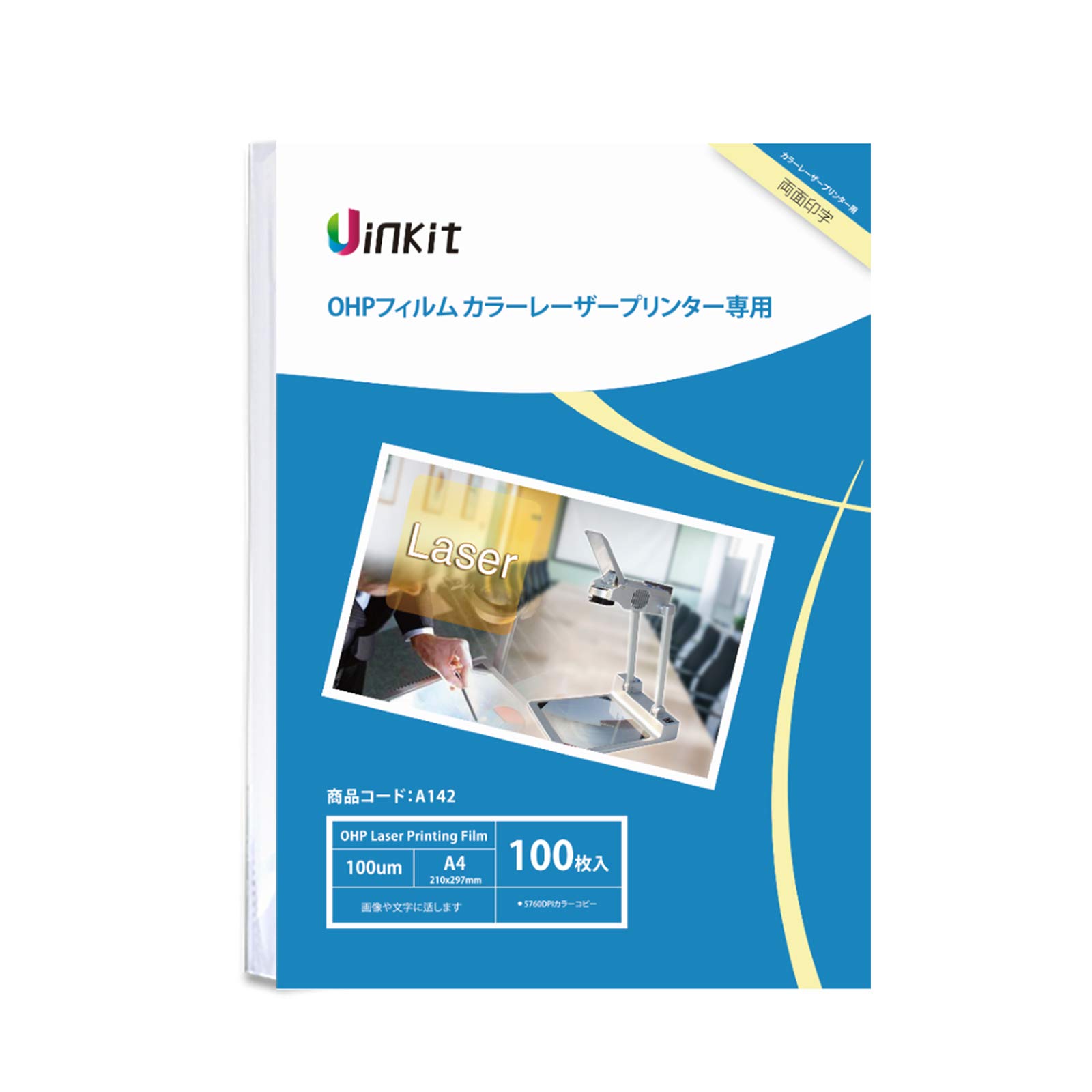A4 OHP Film Transparent for Color Laser Color Copying 100 Sheets Uncut Handwritten Uinkit
A4 OHP Film Transparent for Color Laser Color Copying 100 Sheets Uncut Handwritten Uinkit