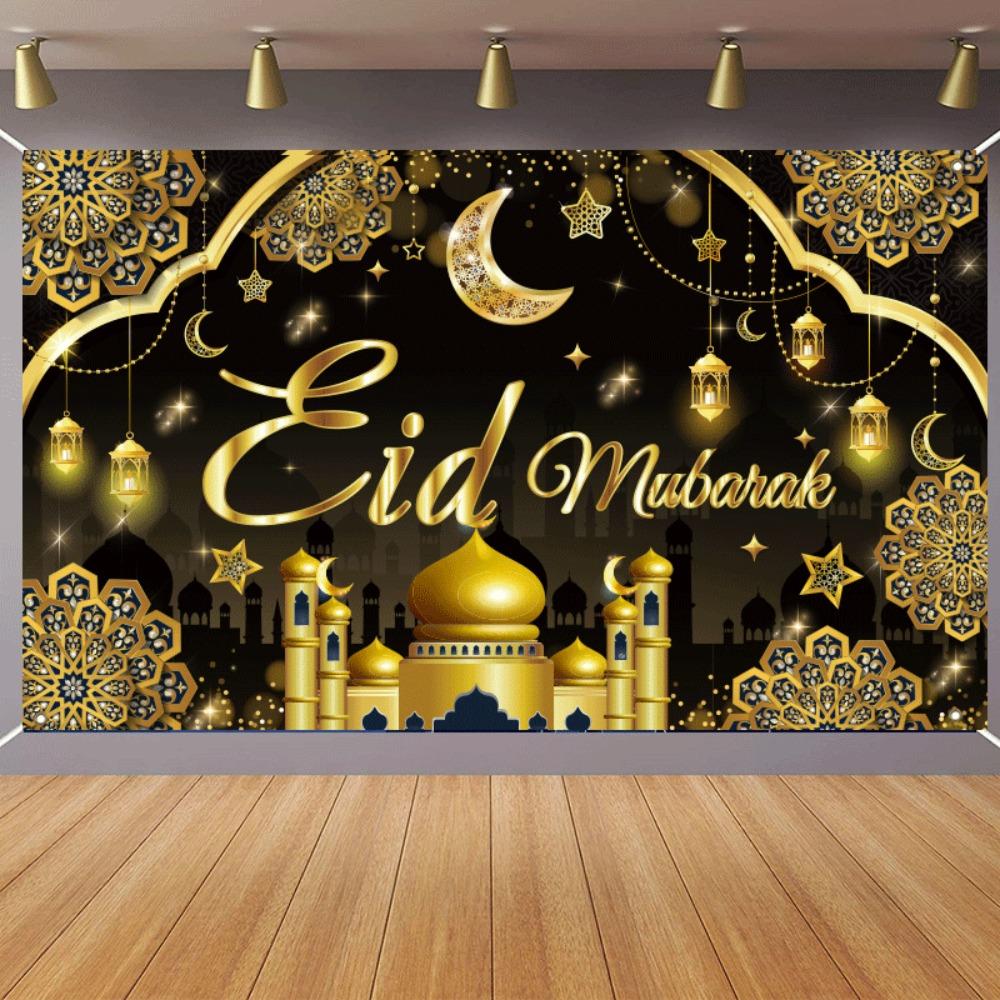 180*110cm Ramadan Photography Backdrop Golden Moon Islamic Muslim Hanging Banner Photography Props Style 14
180*110cm Ramadan Photography Backdrop Golden Moon Islamic Muslim Hanging Banner Photography Props Style 14