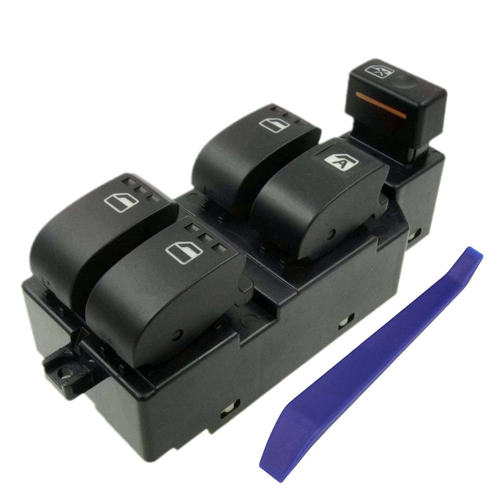 Power window switch, driver s side, compatible with Daihatsu Move L150S/L160S, 12+4 pin, PW12, aftermarket compatible part.
Power window switch, driver s side, compatible with Daihatsu Move L150S/L160S, 12+4 pin, PW12, aftermarket compatible part.