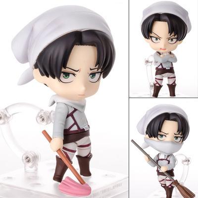 Attack On Titan 417 Levi Ackerman Cleaning Version Posable Action Figure With Interchangeable Faces Desktop Decor Doll Toy Gift
Attack On Titan 417 Levi Ackerman Cleaning Version Posable Action Figure With Interchangeable Faces Desktop Decor Doll Toy Gift