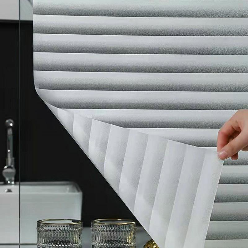 1pc 1m/39.37in Imitation Blinds Privacy Window Film, Non-adhesive White Strip Window Sticker for Bathroom Bedroom Living Room 30cmx1m
1pc 1m/39.37in Imitation Blinds Privacy Window Film, Non-adhesive White Strip Window Sticker for Bathroom Bedroom Living Room 30cmx1m