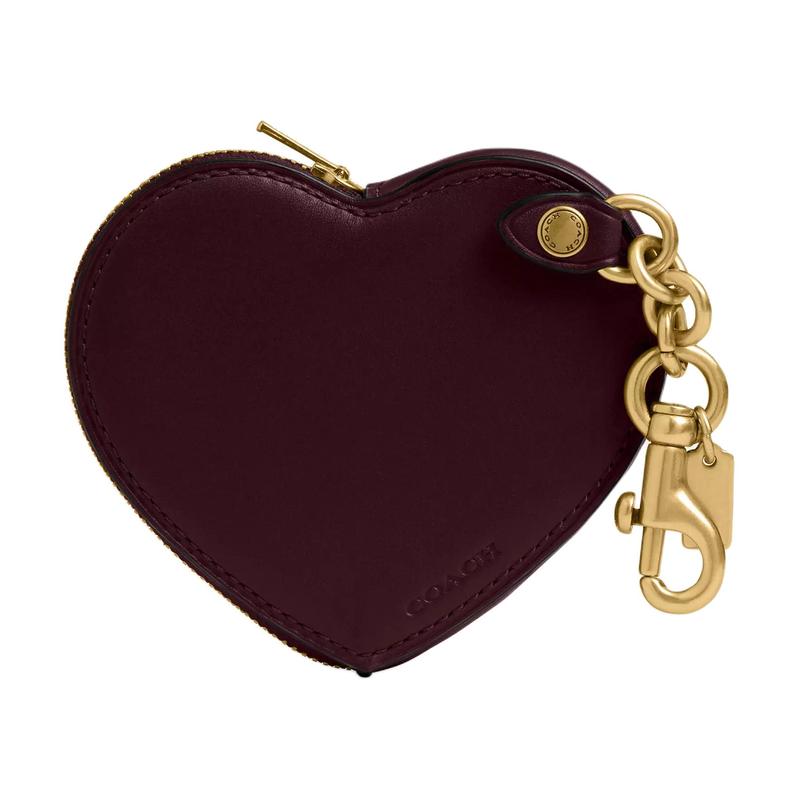 COACH Heart 10 heart-shaped design zipper closure leather coin purse women s plum red plum red красный
COACH Heart 10 heart-shaped design zipper closure leather coin purse women s plum red plum red красный