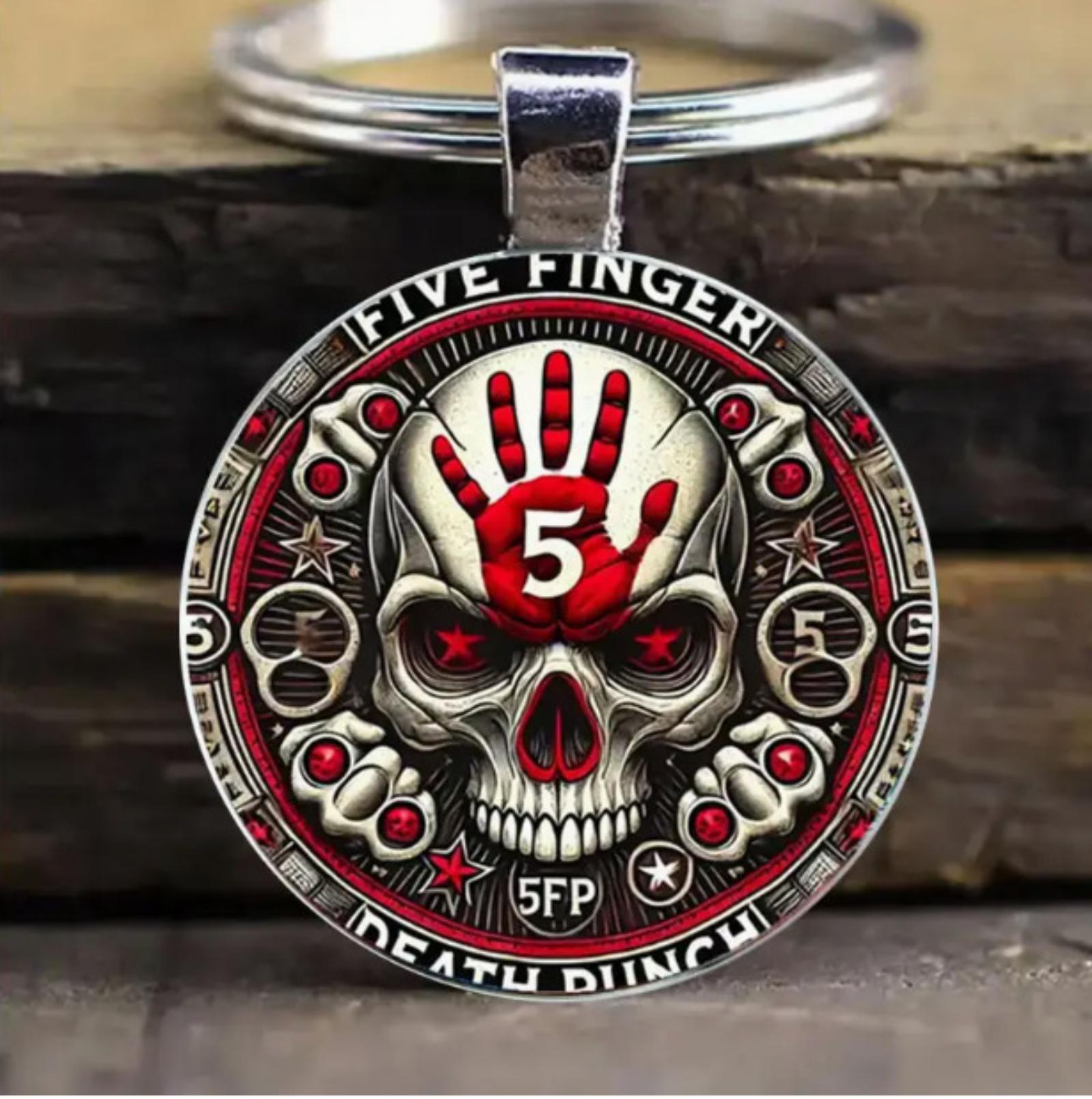 Round Metal Keychain Pendant with Alloy Material and Unique Skull Handprint Design for Everyday Use and Accessory Organization One Size
Round Metal Keychain Pendant with Alloy Material and Unique Skull Handprint Design for Everyday Use and Accessory Organization One Size