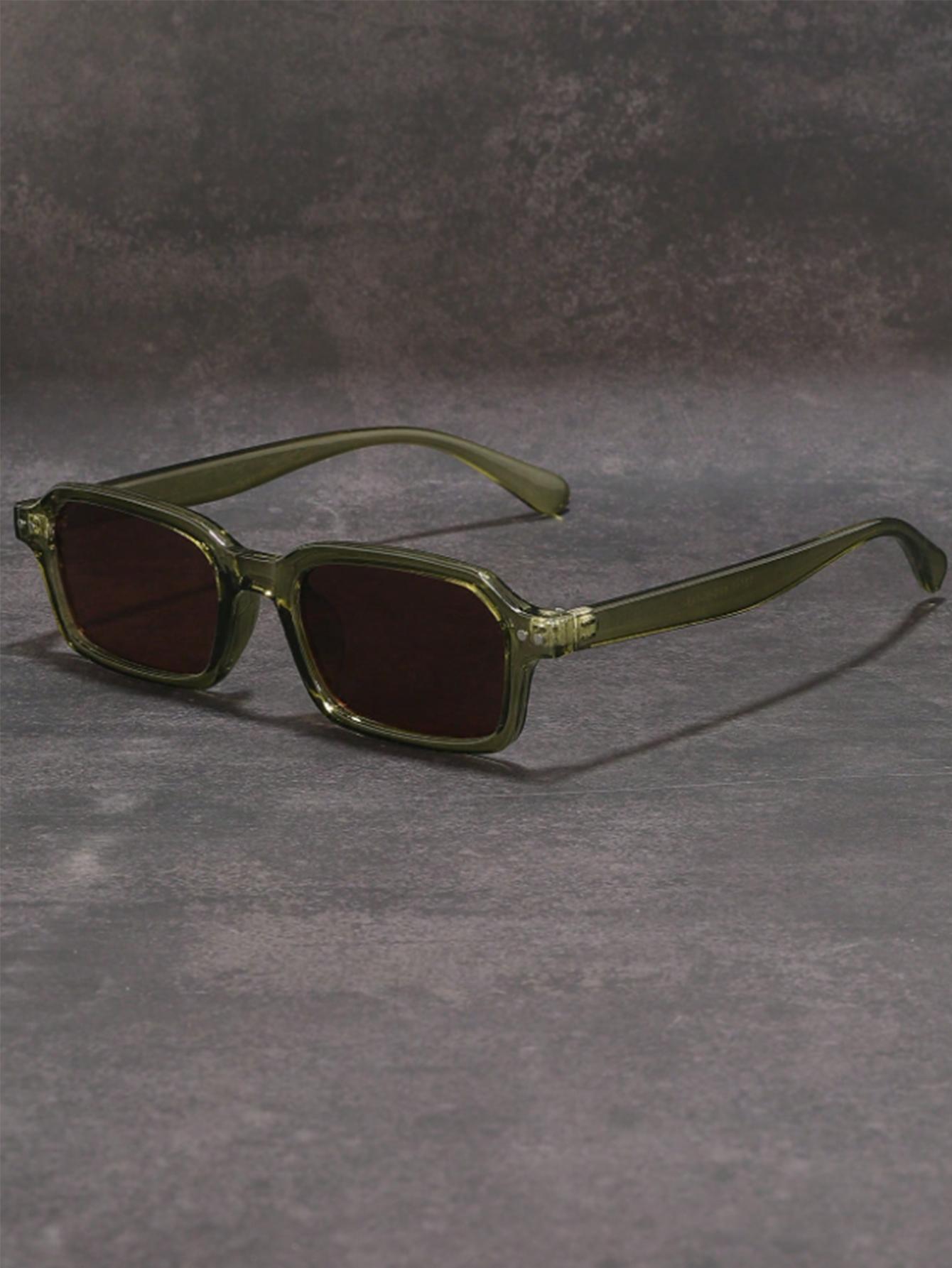 1Pc Trendy Fashion Men s Sunglasses Fashionable Rectangular Frame/Stud Design Multiple Frame Colors Available Fashionable Outfit
1Pc Trendy Fashion Men s Sunglasses Fashionable Rectangular Frame/Stud Design Multiple Frame Colors Available Fashionable Outfit