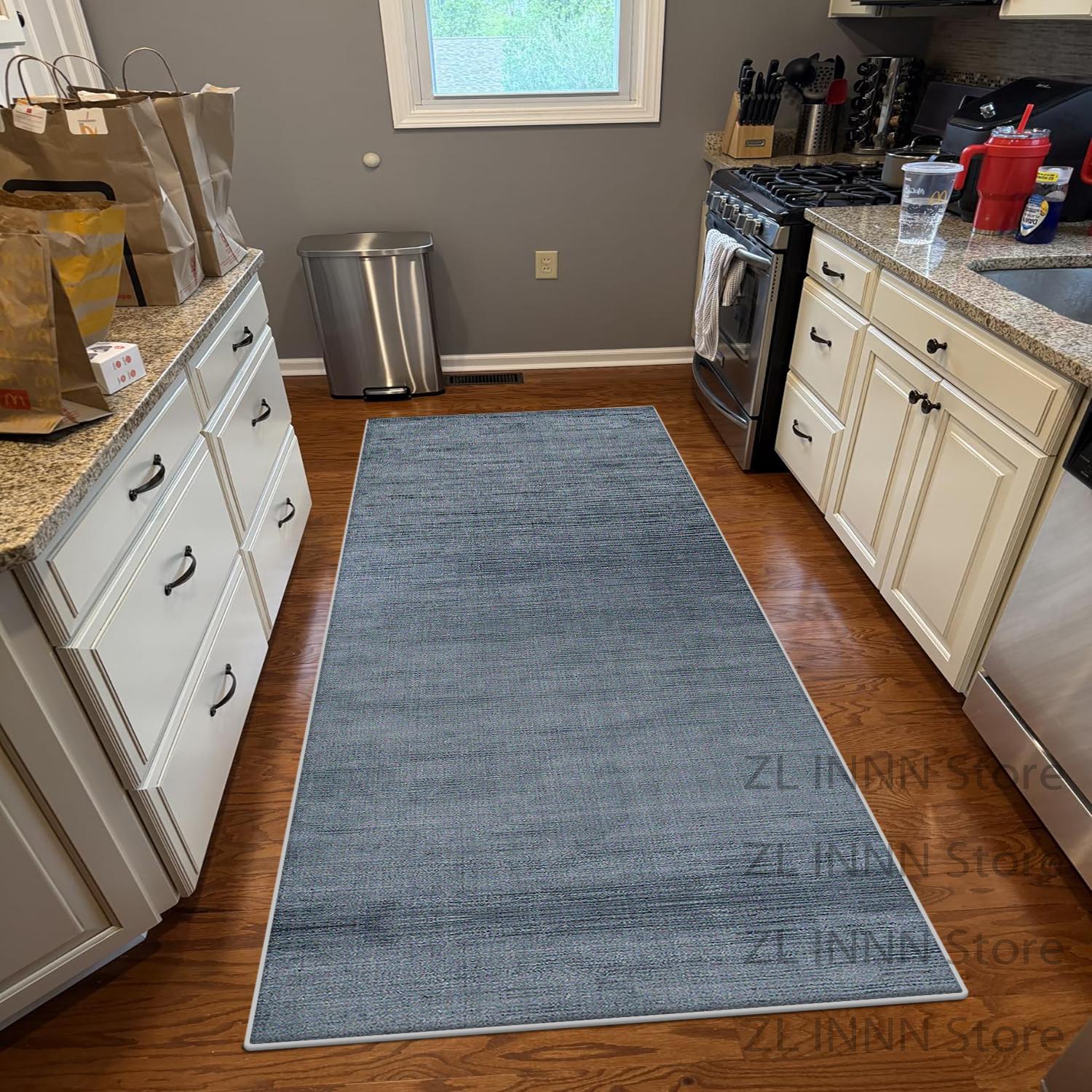 Simple Style Solid Color Long Kitchen Rugs Modern Decoration Easy Clean Runner Carpet Customizable Corridor Non-slip Mat Aisle 50x120cm
Simple Style Solid Color Long Kitchen Rugs Modern Decoration Easy Clean Runner Carpet Customizable Corridor Non-slip Mat Aisle 50x120cm