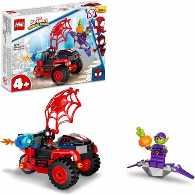 LEGO 10781 Marvel Паук и его бывший друг Майлз Моралес: Техно-трайк Человека-паука, Spielzeug от Kinder ab 4 Jahren
LEGO 10781 Marvel Паук и его бывший друг Майлз Моралес: Техно-трайк Человека-паука, Spielzeug от Kinder ab 4 Jahren