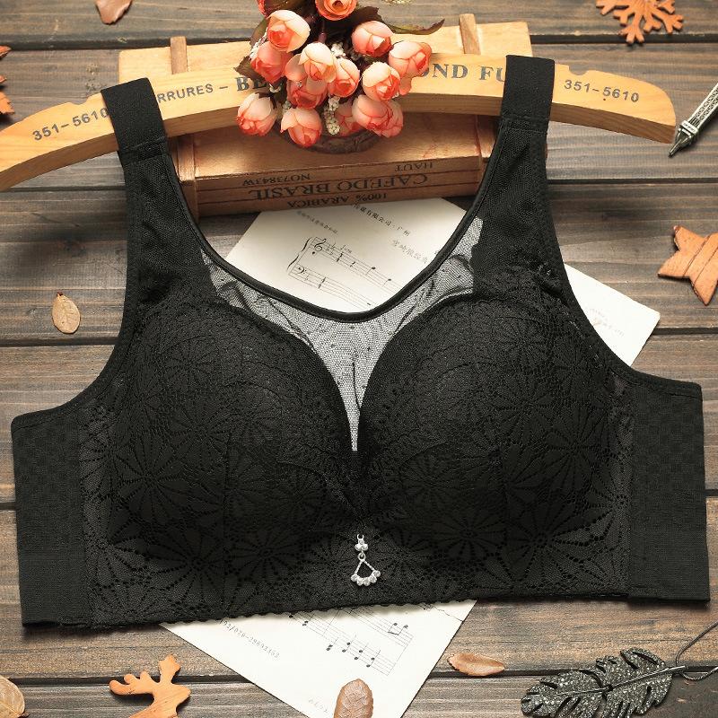 мода Нова великого розміру майка-білизна, безшовні еластичні боки, бюстгальтер проти просвічування, потовщений та збільшений жирний ММ декомпресійний бюстгальтер 100B чорний
мода Нова великого розміру майка-білизна, безшовні еластичні боки, бюстгальтер проти просвічування, потовщений та збільшений жирний ММ декомпресійний бюстгальтер 100B чорний